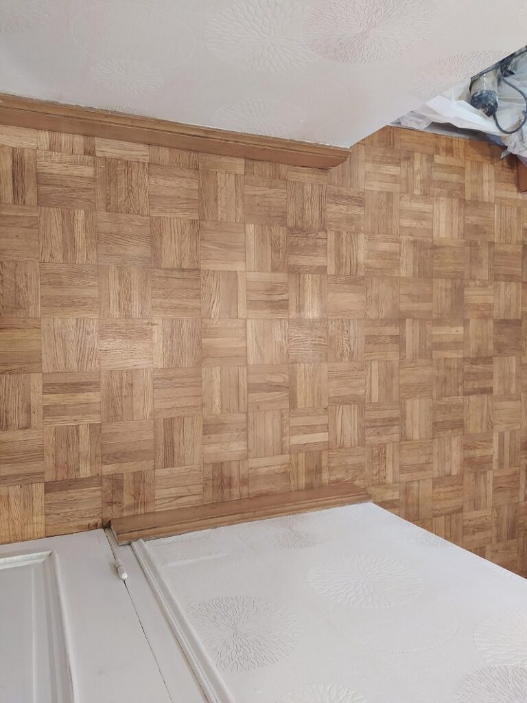 Vitrification de parquet